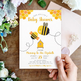 Invitación Dulce y dulce mamá de Kawaii para ser tema de Baby