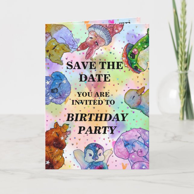 Invitación Dulces Amuletos (Anverso)