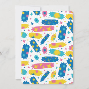 Invitación Dulces caramelos.