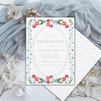 Dulces Cerezas Caprichoso Vintage Desayuno Nupcial