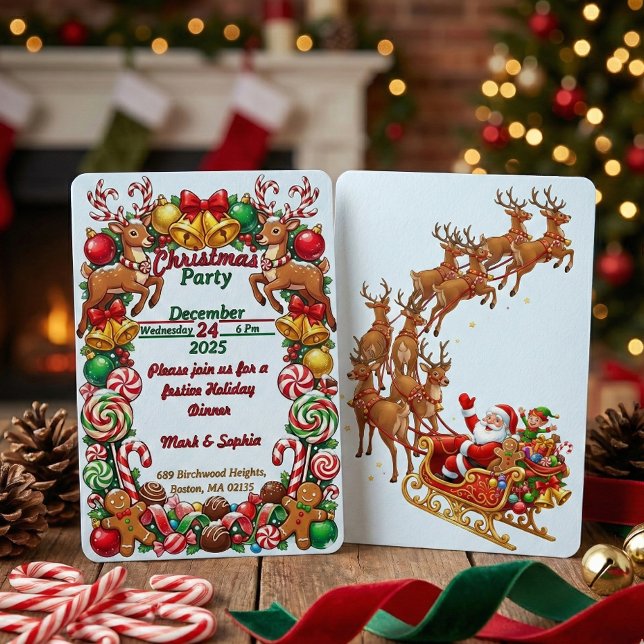 Invitación Dulces de Navidad  (Subido por el creador)