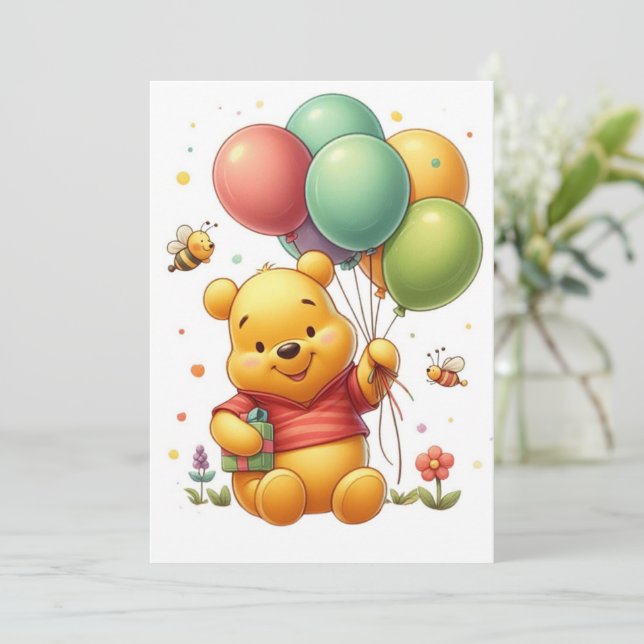 Invitación "Dulces gracias por tu pequeño: Gracias bebé (Anverso de pie)