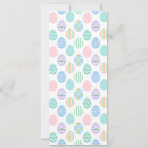 Invitación Dulces Huevos de Pascua Patrón Pastel