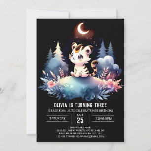 Invitación Dulces niños Tiger Cumpleaños