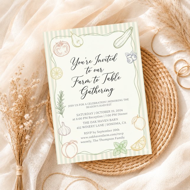 Invitación Dulces para ducha de bebé de frutas y verduras dib (Subido por el creador)
