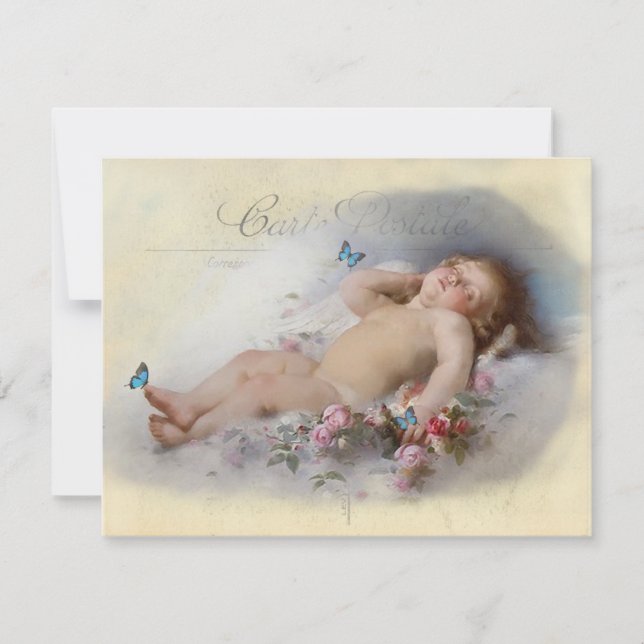 Invitación Dulces sueños, Baby Shower (Anverso)