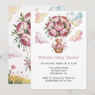 Invitación Dulces sueños Niña ducha