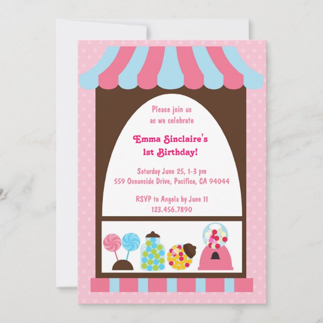 Invitación Dulces y Tratamientos Invitan a Dos (Anverso)