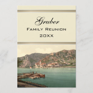 Invitación Dürnstein, reunión de familia de Austria