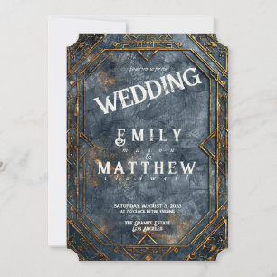 Invitación Dwarven Splendor Fantasy Boda