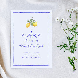 Invitación È Amore el brunch del día de la madre italiana
