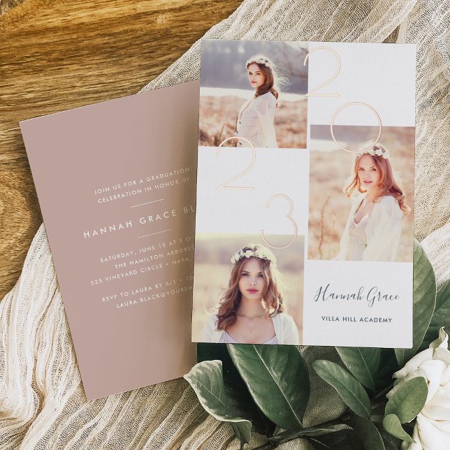 Invitación e invitación de graduación de Relieve m (Subido por el creador)