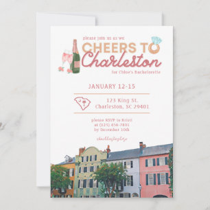 Invitación e itinerario para despedida de soltera 