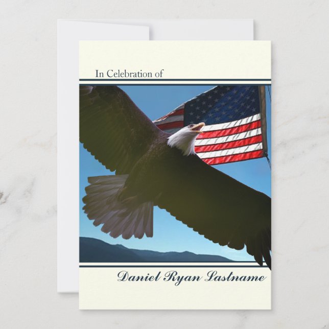 Invitación Eagle Honor (Anverso)