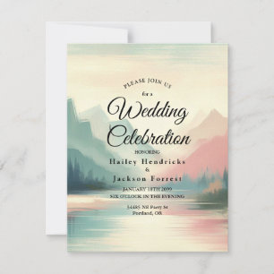 Invitación Ecos suaves de las montañas