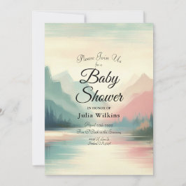 Invitación Ecos suaves de las montañas