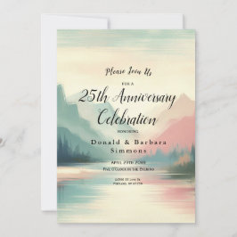 Invitación Ecos suaves de las montañas