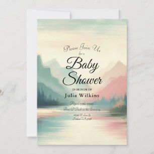 Invitación Ecos suaves de las montañas