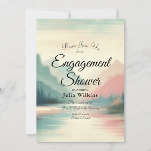 Invitación Ecos suaves de las montañas