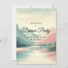 Invitación Ecos suaves de las montañas