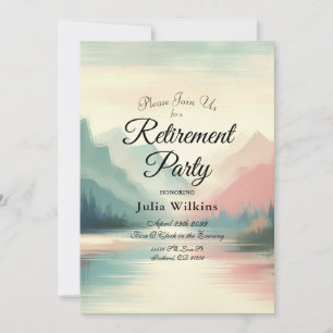 Invitación Ecos suaves de las montañas