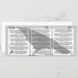 Invitación Edgar Poe El Cuervo