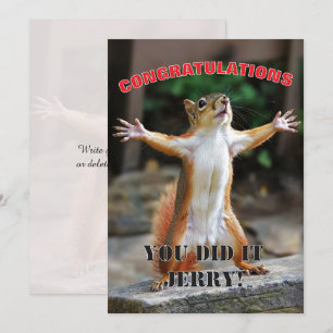 Invitación 🎓Edición de felicitaciones personalizadas de cele