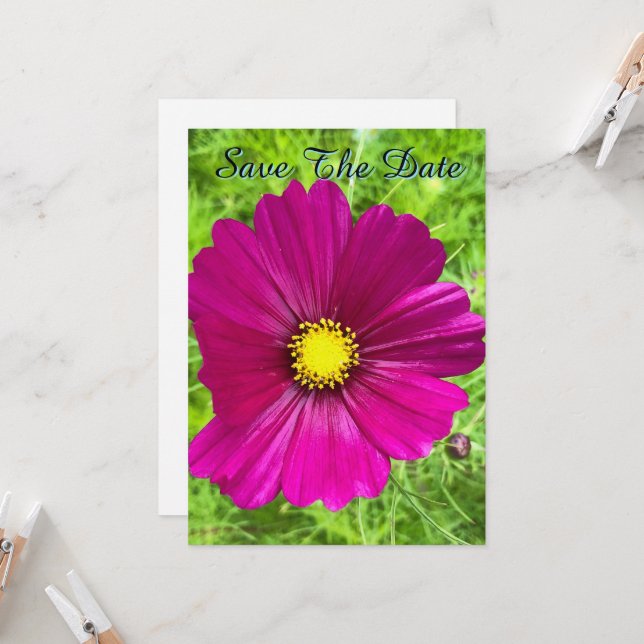 Invitación Edición Mind: Cosmos Save The Date (Anverso/Reverso In Situ)