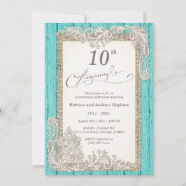 Invitación Edición Vintage 10 años de Aniversario