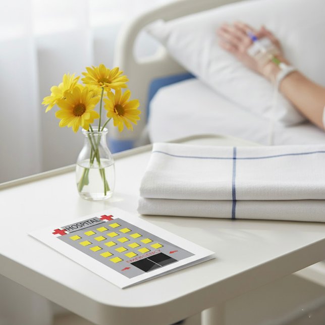 Invitación Edificio médico de emergencia hospitalario (Subido por el creador)