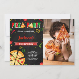 Invitación editable a una foto