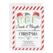 Invitación editable de Fiesta de Holiday Mahjong,