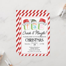 Invitación editable de Fiesta de Holiday Mahjong,