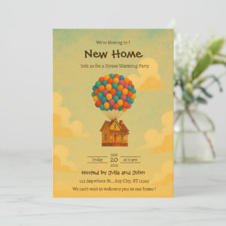 Invitación Editable Housewarming Invitation