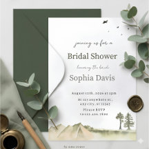 Invitación editable minimalista para despedida de 
