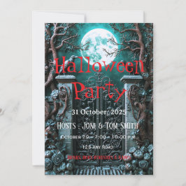 Invitación Editable Spooky Template