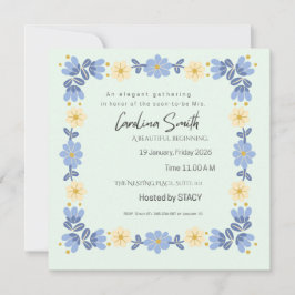 Invitación Editable Spring Garden Bride to Be Invite | Custom