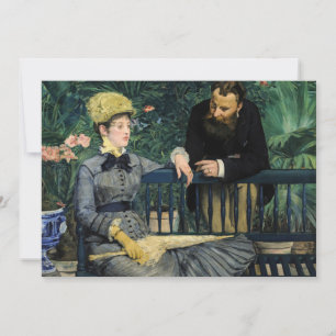 Invitación Edouard Manet - En el Conservatorio