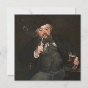 Invitación Edouard Manet - Un buen vaso de cerveza / Le bon b