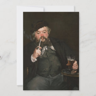 Invitación Edouard Manet - Un buen vaso de cerveza / Le bon b