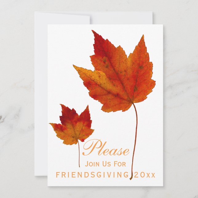 Invitación Edredón de remiendo rústico del otoño de la cena (Anverso)