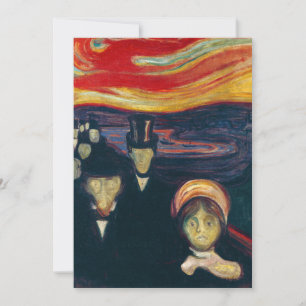 Invitación Edvard Munch - Ansiedad