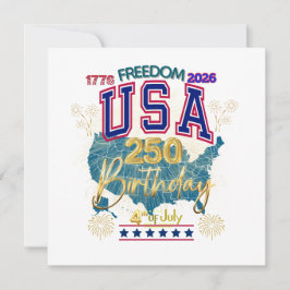 INVITACIÓN EE. UU. 250 AÑOS DE LIBERTAD