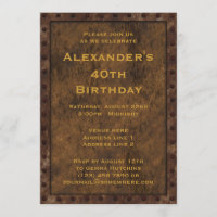 Efecto con marco de hierro Niños Cumpleaños Doble 