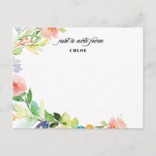 Invitación Efectos de escritorio personalizados el   florales