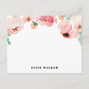 Invitación Efectos de escritorio personalizados el florales
