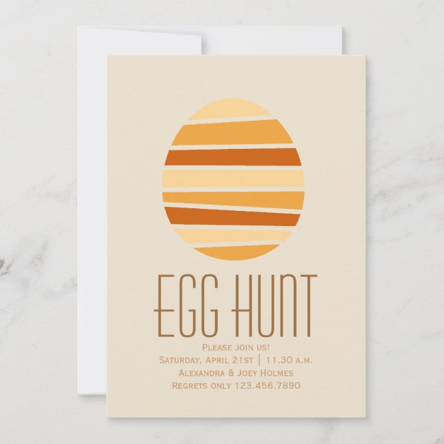 Invitación Eggstravaganza (Anverso)