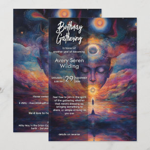 Invitación Ego Disolviéndose   Diseño Visionario