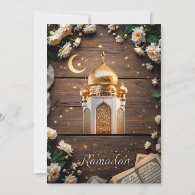 Invitación EID Mubarak (Anverso)