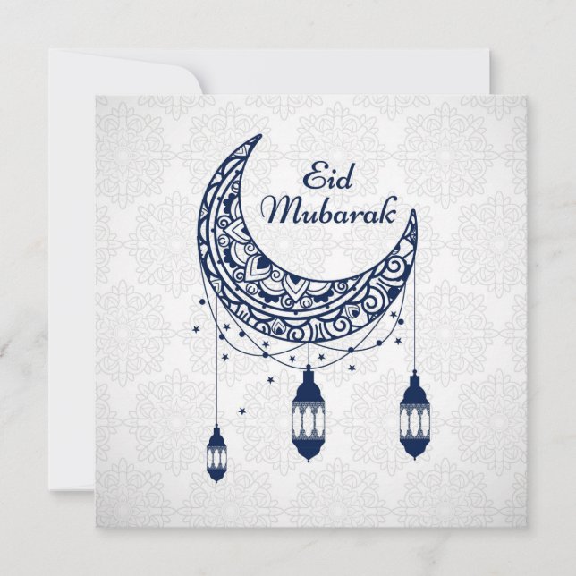 Invitación Eid Mubarak (Anverso)